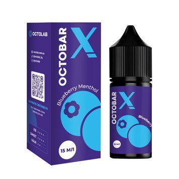 Ароматизатор Octobar X Blueberry Menthol 30 мл 460007 фото
