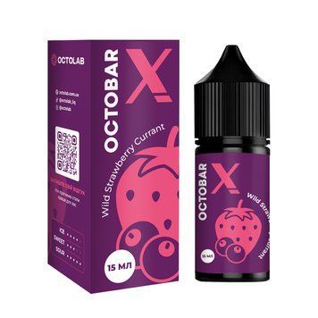 Ароматизатор Octobar X Wild Strawberry Currant 30 мл 460015 фото