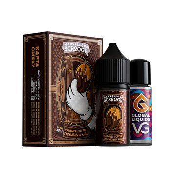 Ароматизатор Marvellous Scrooge Caramel Cofffe 30 мл 460928 фото