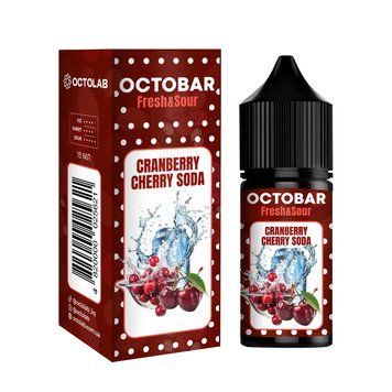 Ароматизатор Octobar Fresh & Sour Cranberry Cherry Cola 30 мл 460028 фото