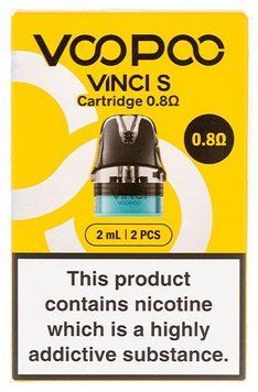 Картридж VooPoo Vinci S 2 мл 0.8 Ом