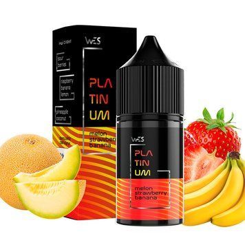 Ароматизатор Wes Platinum Melon Strawberry Banana 30 мл 460749 фото
